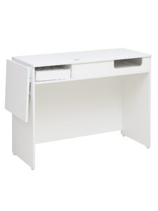 Boston Loft Furnishings B Transitional White Sewing Desk, Folding  Sewing Table with Storage, 51-in Work Surface in the Desks department at